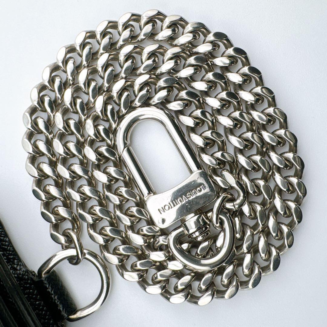 【タッカーズ】ルイヴィトン ダミエグラフィット アコルディオン チェーン