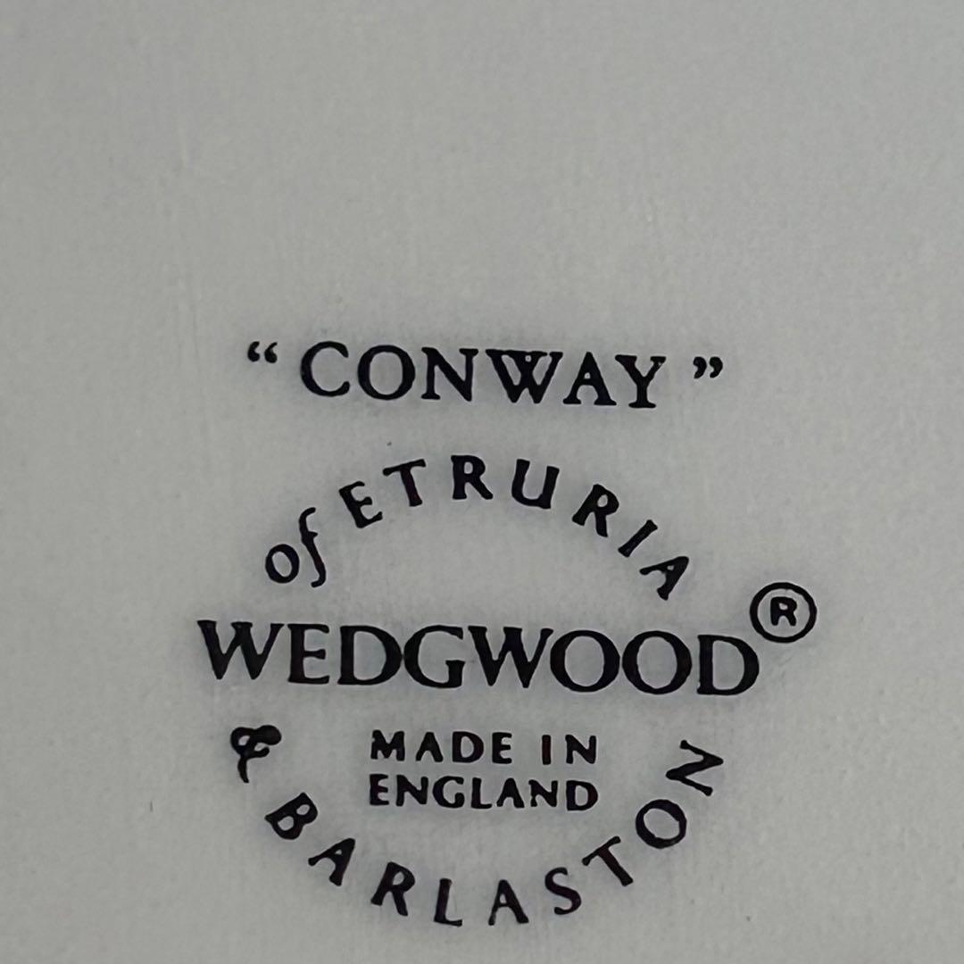 美品 英国製  Conway 英国の伝統美が息づく器 2枚