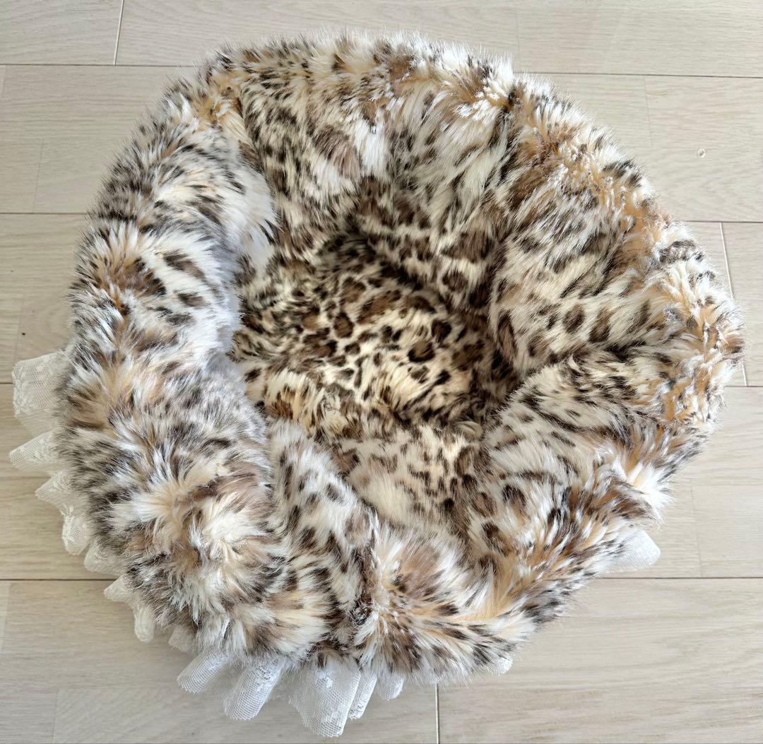 For dear D 高級エコファー リレット 豹柄