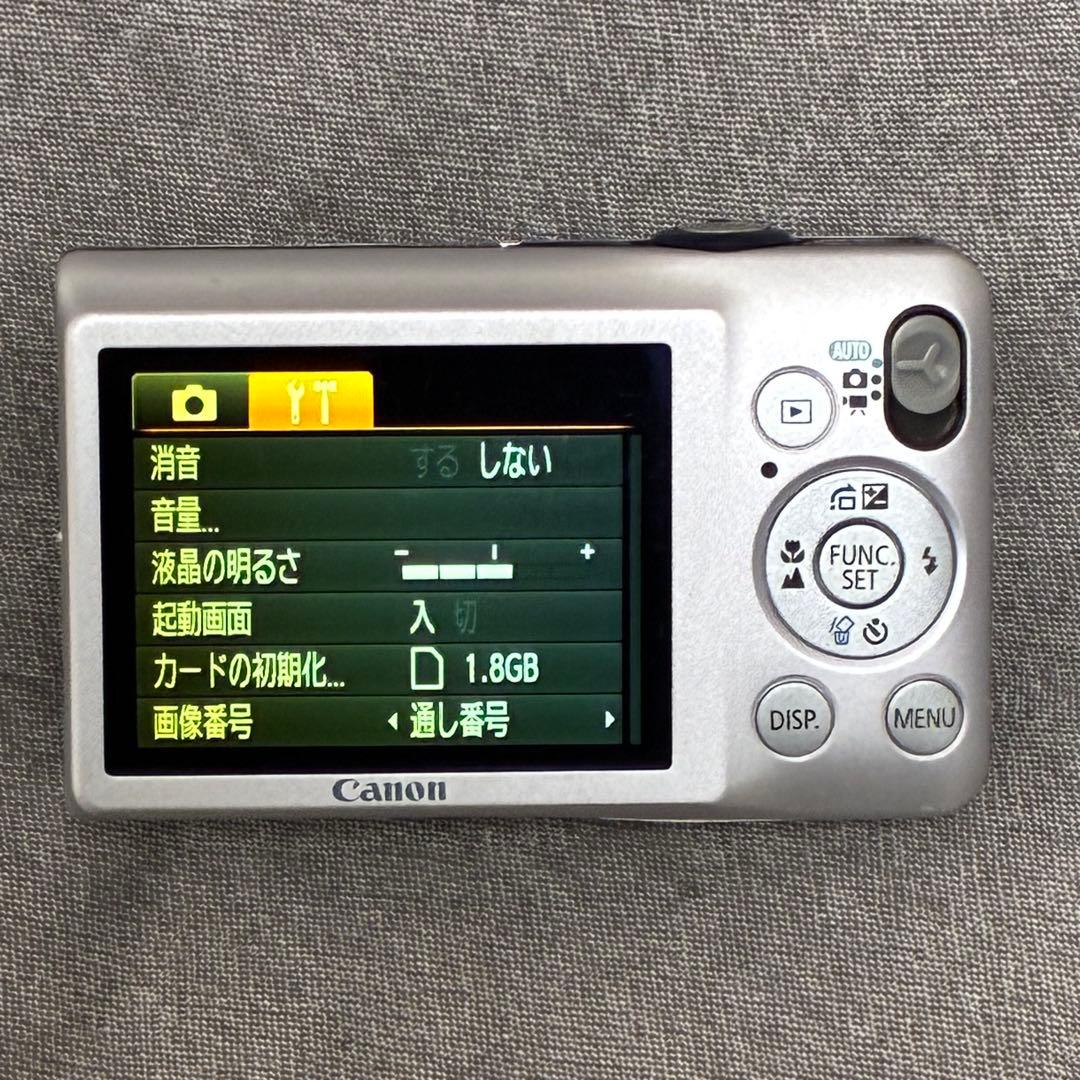 ⭐️完動品⭐️キャノンCANON IXY 200F PC1469シルバーコンデジ