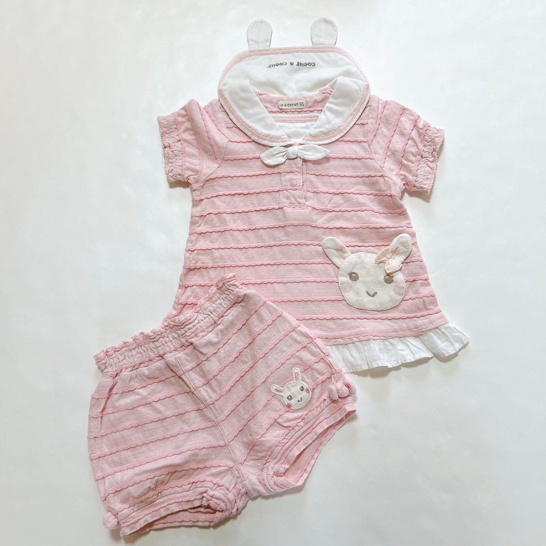 【クーラクール】14点夏物半袖ෆ‪ワンピースෆ‪詰め合わせセット95cm