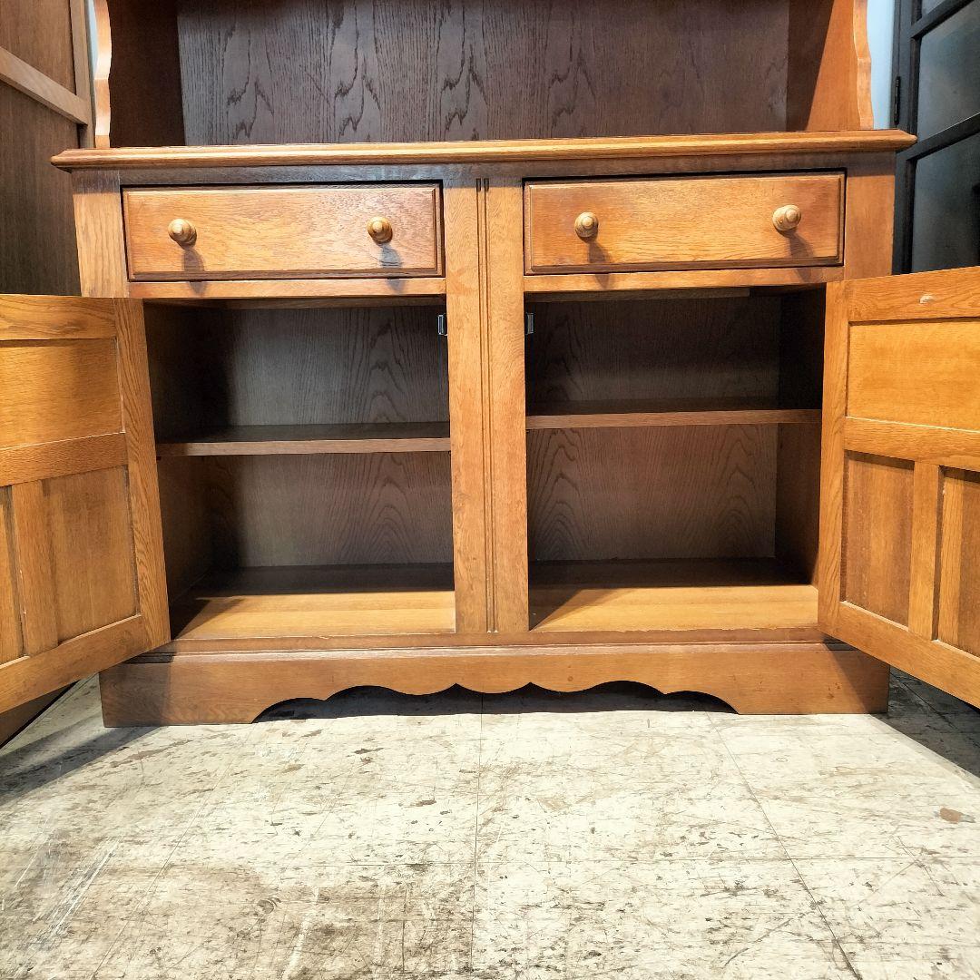 M●東サセール 希少良品☞秋山木工☜職人堅木 ヴィンテージカップボード