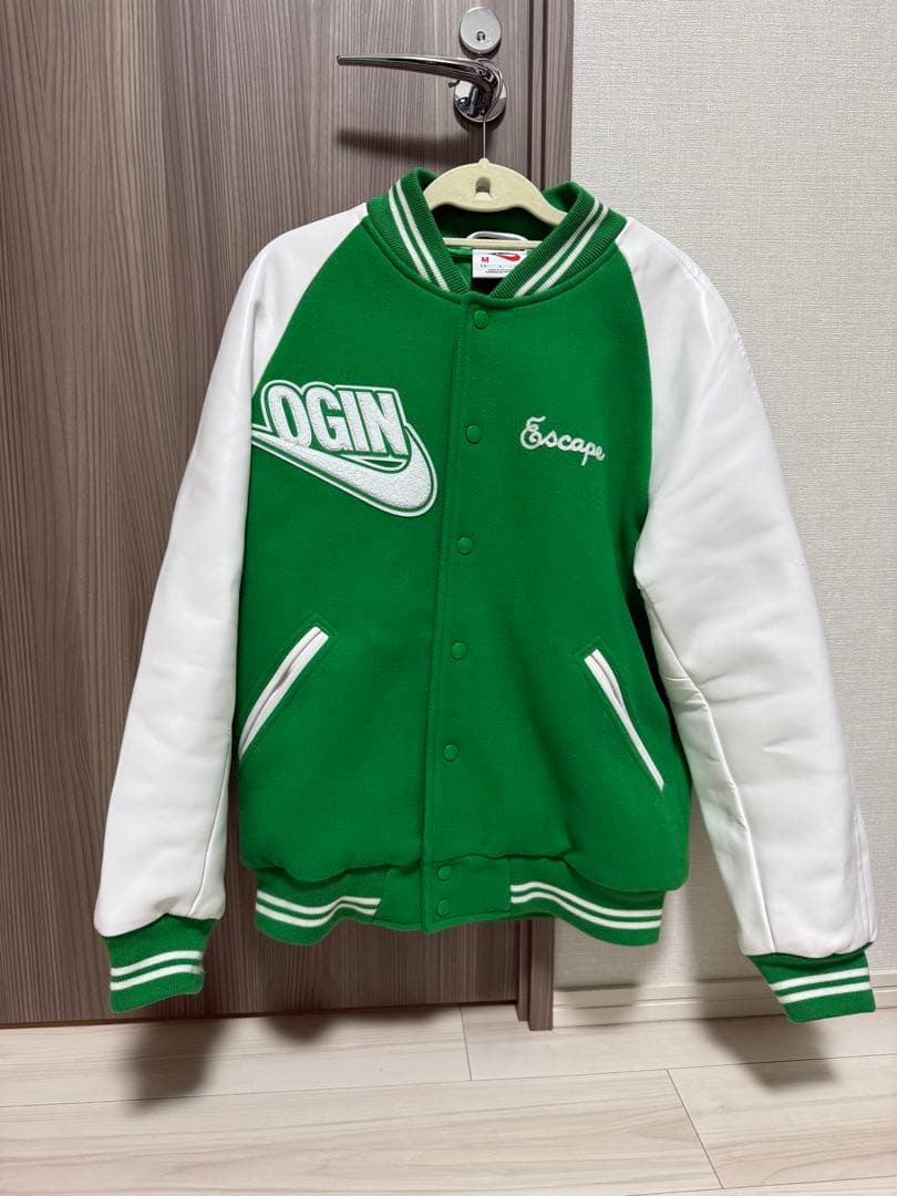 フ*ン様 NIKE×NIGO jacket green otsumo限定M スタ
