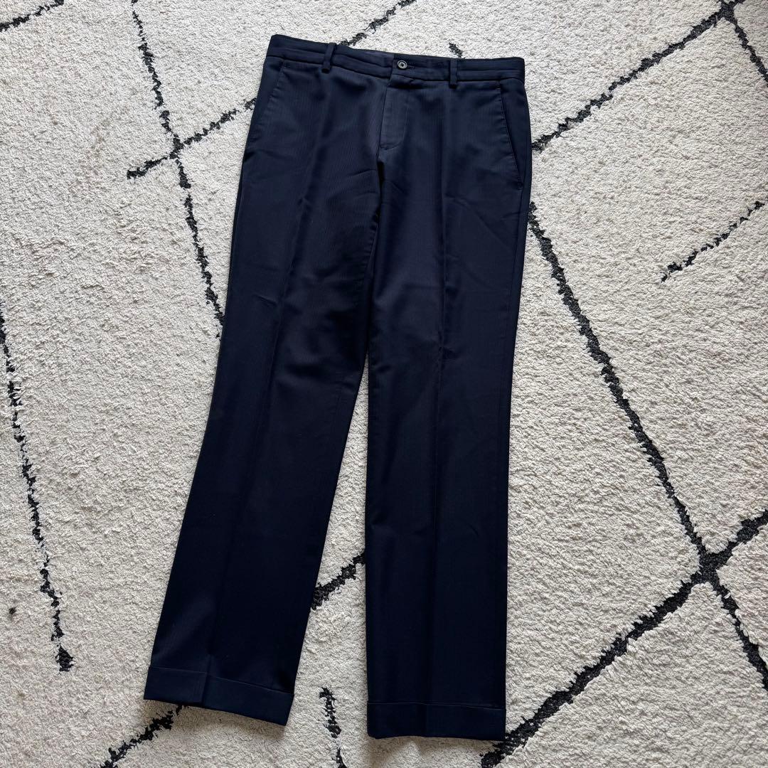 PS Paul Smith スーツ　セットアップ　裏地総柄　ネイビー　Mサイズ