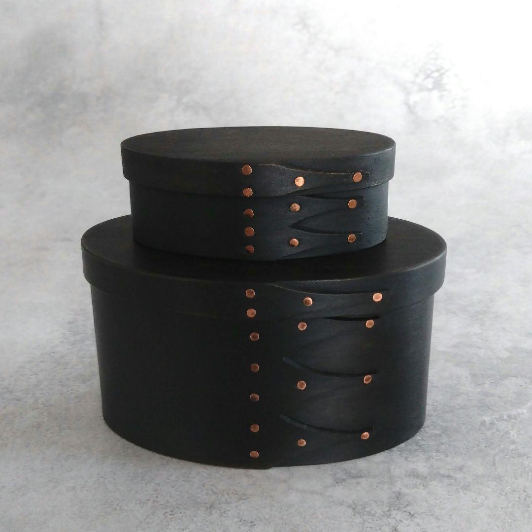 IFUJI 井藤昌志 OVAL BOX シェーカーボックス 三度黒 2点セット