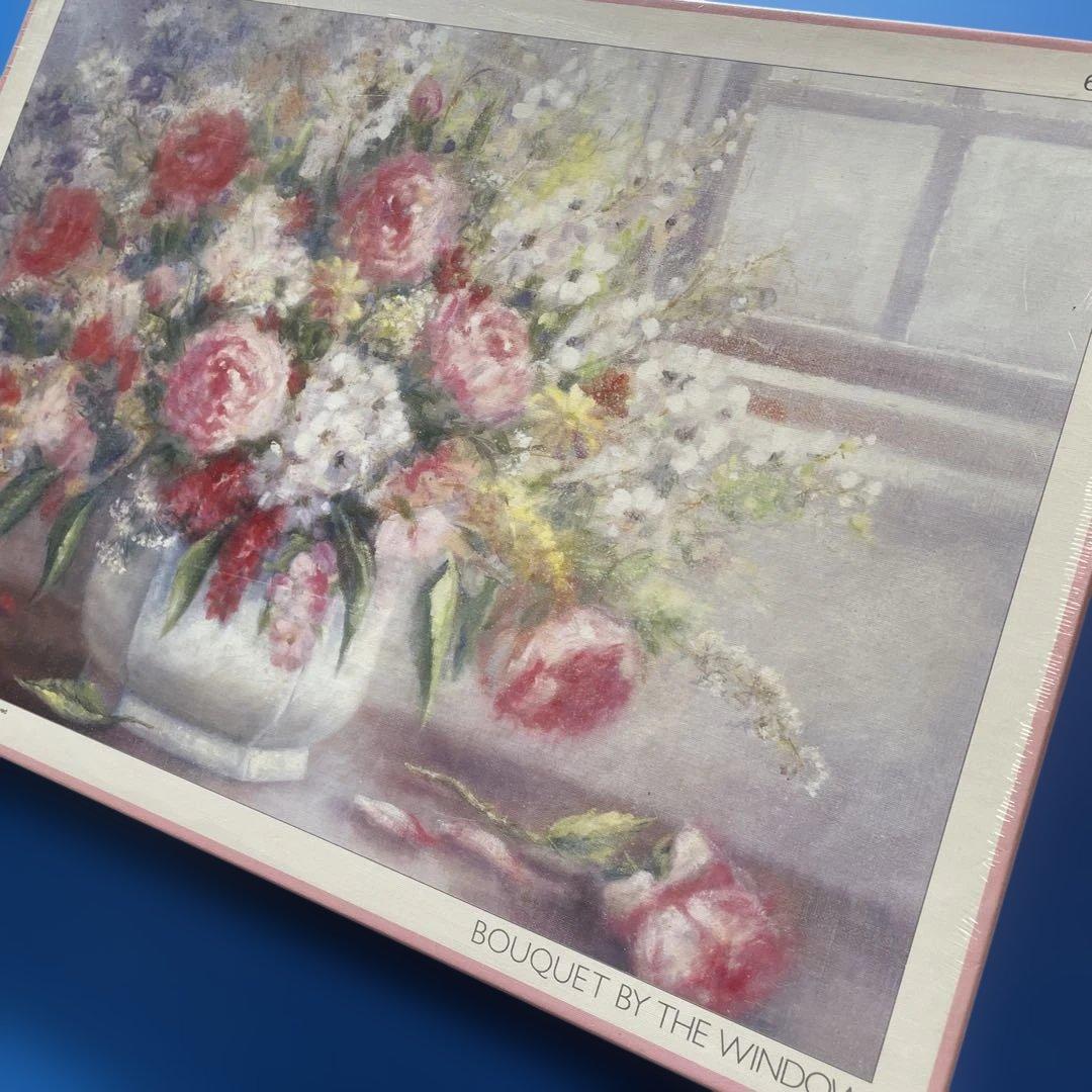 ジグソーパズル　エディス・ファン・デル・ウィッセル　窓辺の花束　未開封