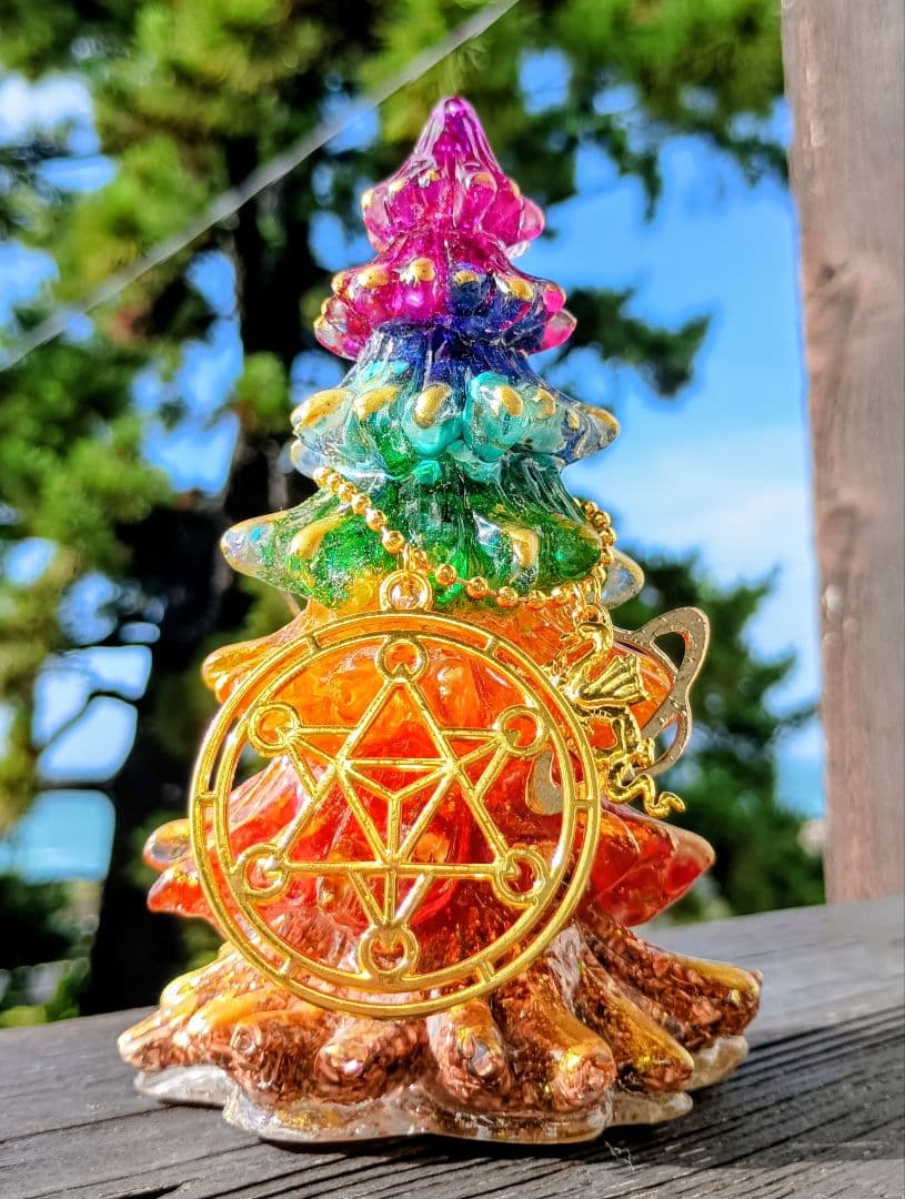 SUMMER⭐️クリスマス・ツリー⭐️オルゴナイト12.5♥やまさま♥️専用です