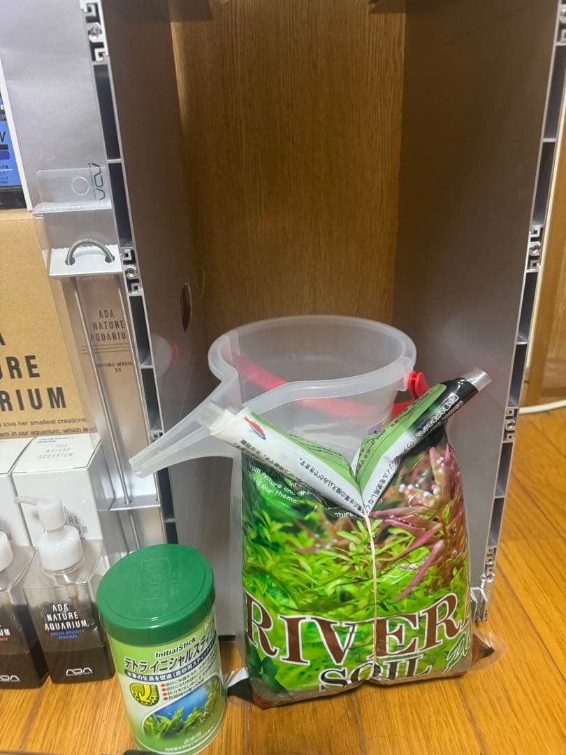 引き取りのみ！ADA 水槽 20センチキューブ水槽　フルセット