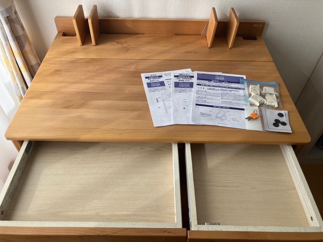 専用　オカムラスタディデスク　天板・椅子脚