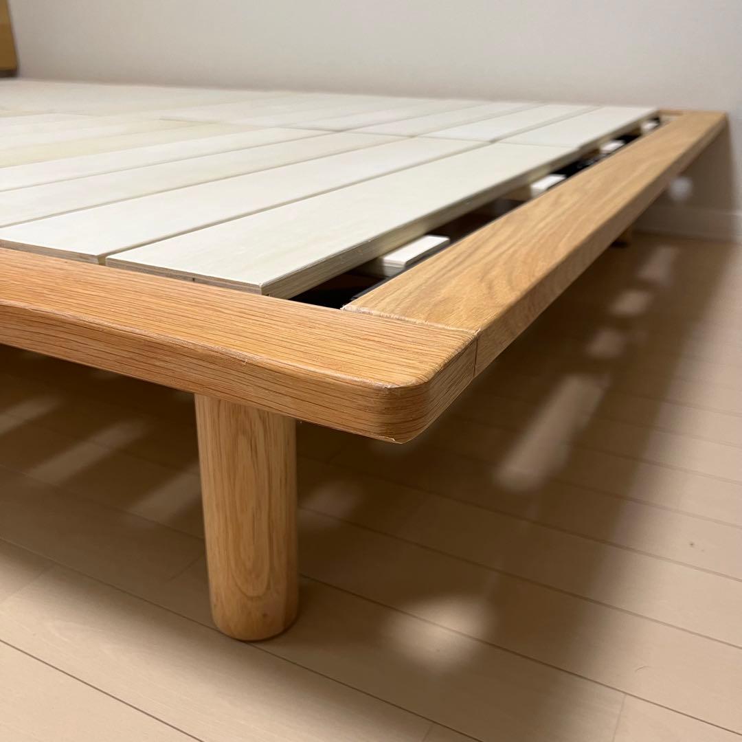 ベッドフレーム　ダブル　無印良品