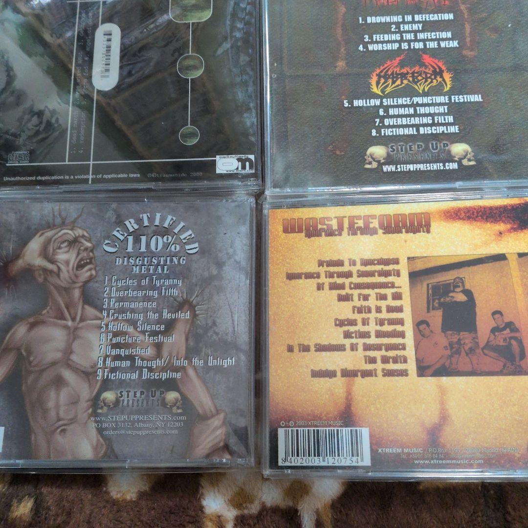 トラウマサイド　ウェイストフォーム　デスメタル 貴重CD