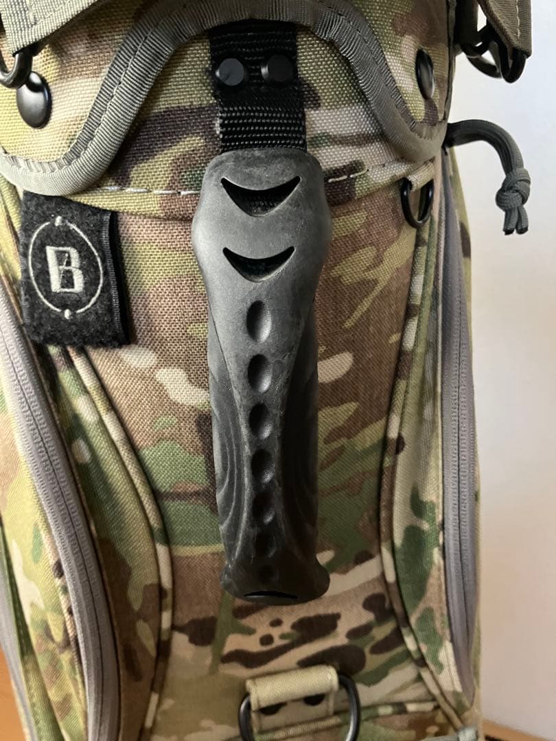 限定品BRIEFING カモフラキャディバッグCR-5#01 (送料無料)