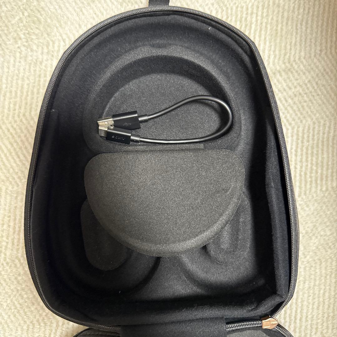 SONY WH-1000XM5 ブラック:ワイヤレスヘッドホン ケース付き