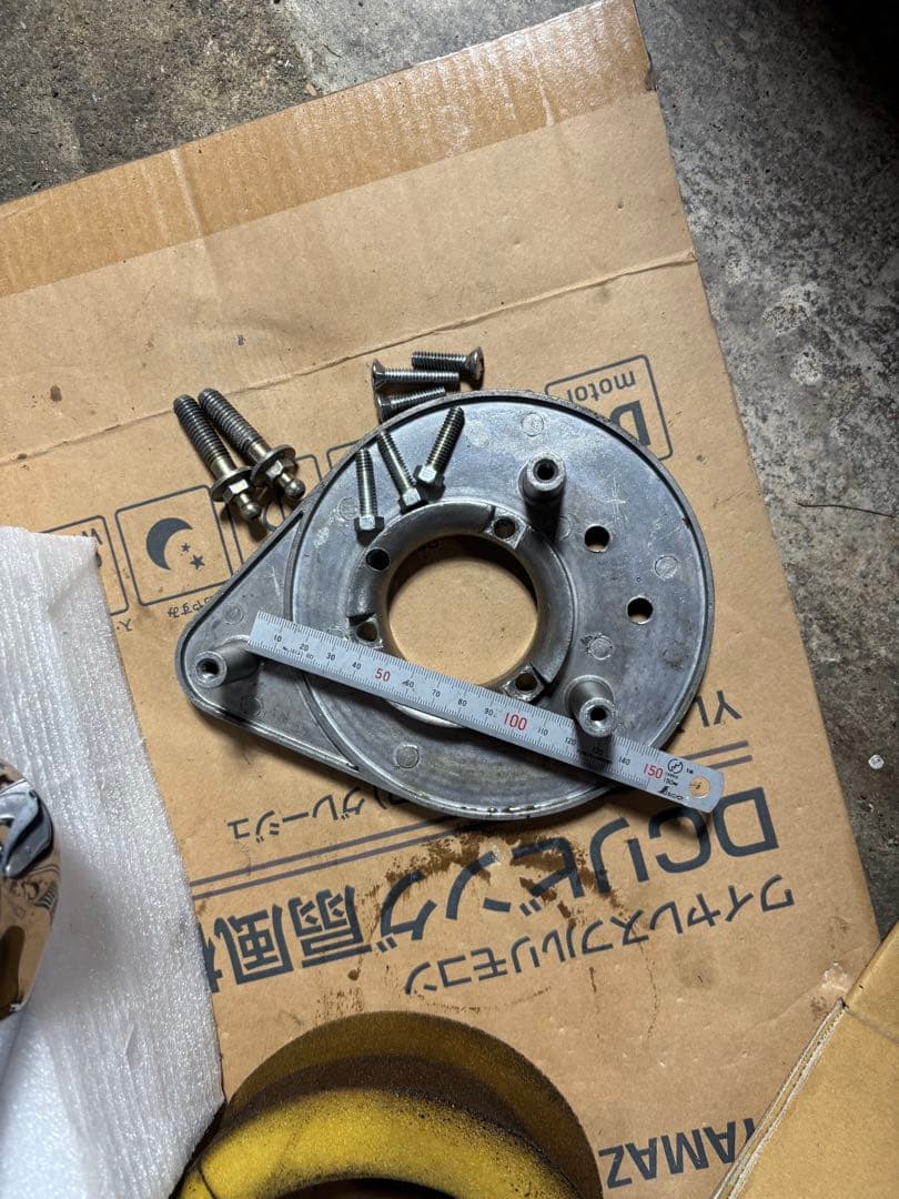 エアクリーナーカバー クロームメッキ ダイナFXDL2011年式に付けてました