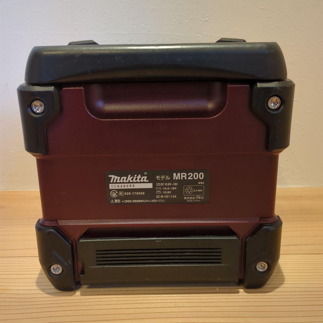 マキタ Bluetoothスピーカー MR200AR