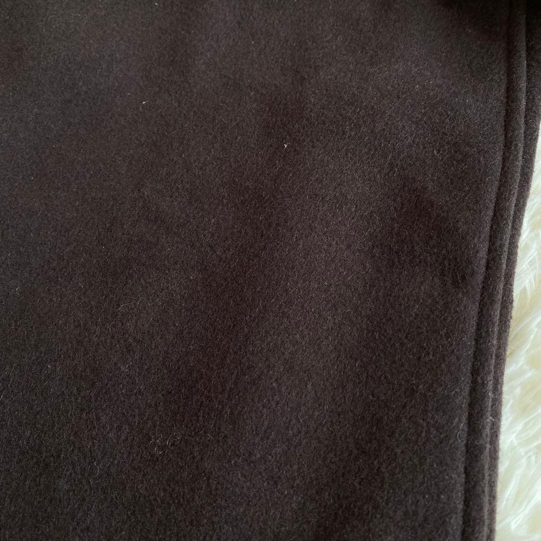 ガリャルダガランテ　リバーハーフコート　ブラウン　ガウンコート　パイピング　F