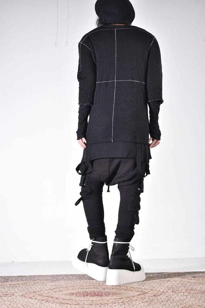 パンツ A.F ARTEFACT FLAP ZIP SARROUEL SKINNY