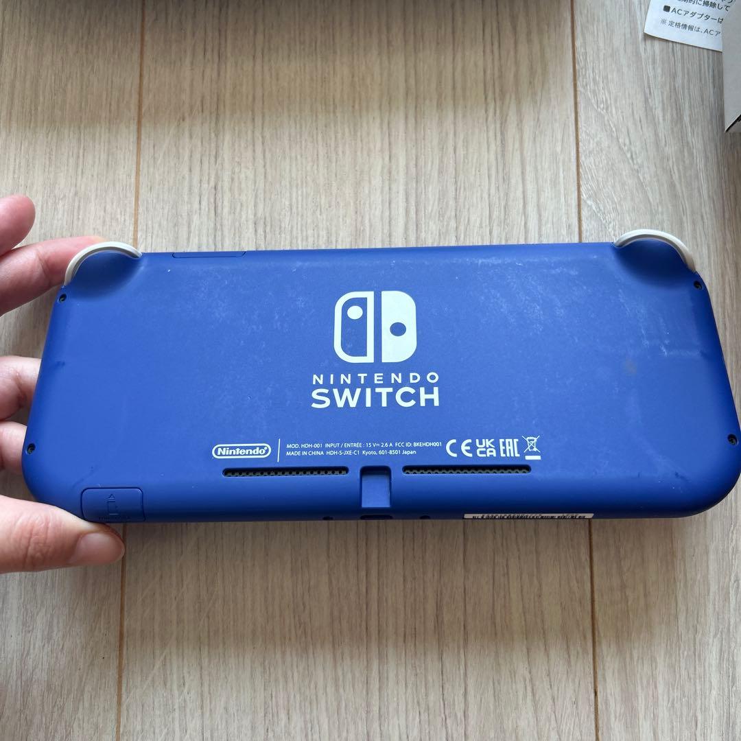 switch lite ブルー