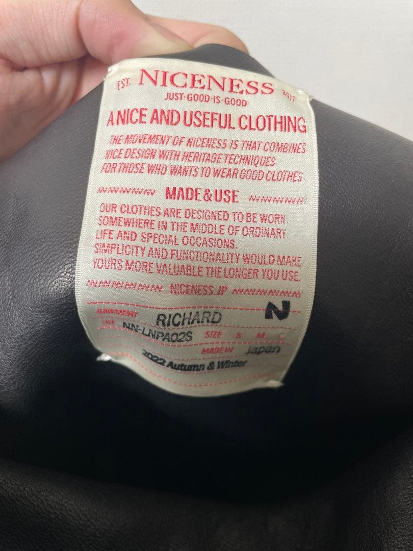 NICENESS RICHARD リチャード　ナイスネス