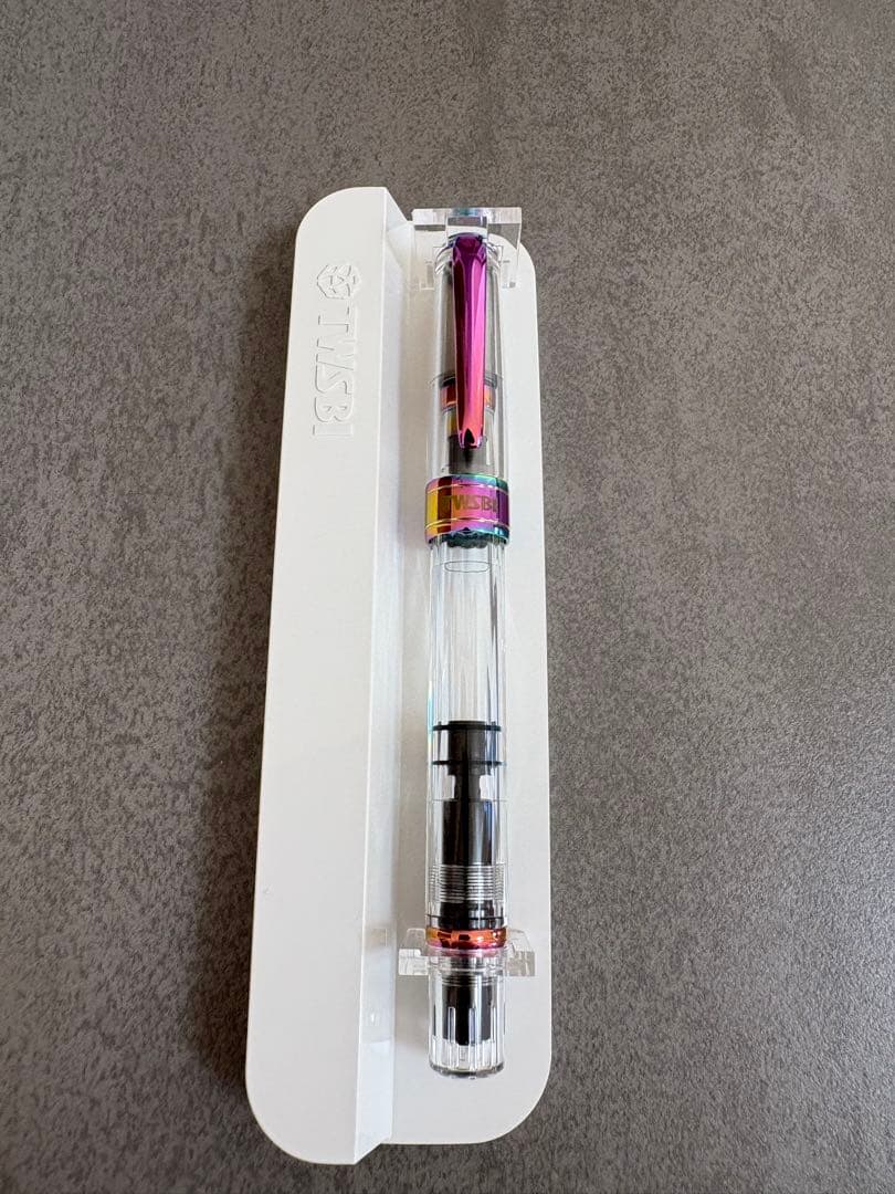 TWSBI 万年筆 ダイヤモンド 580 アイリス F字 細字 ツイスビー 美品