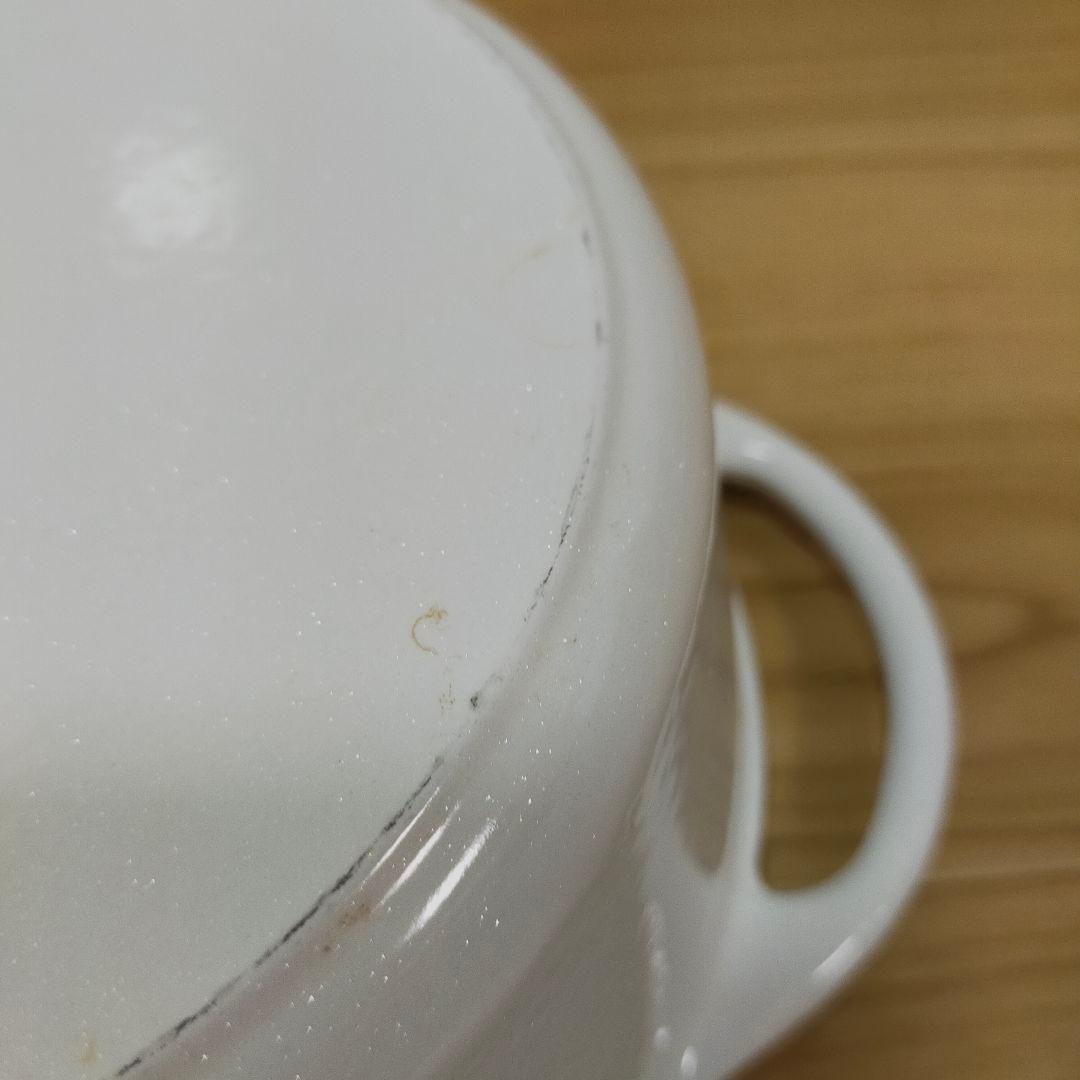 バーミキュラ　オープンポット　ラウンド18cm　パールホワイト　レシピ本付き