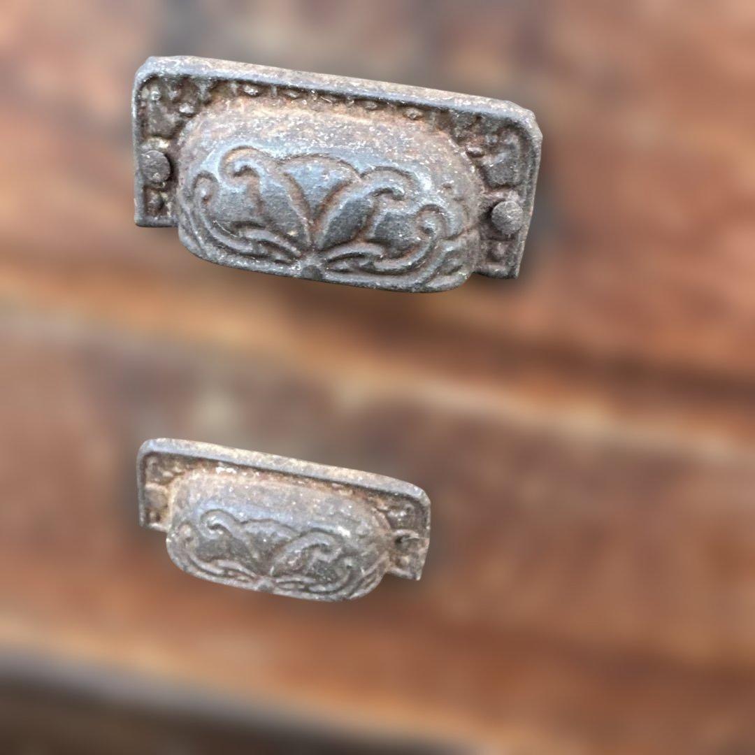 最終お値下げ❣️ヴィンテージ　味ありすぎな木製5段小物　小引き出し　収納