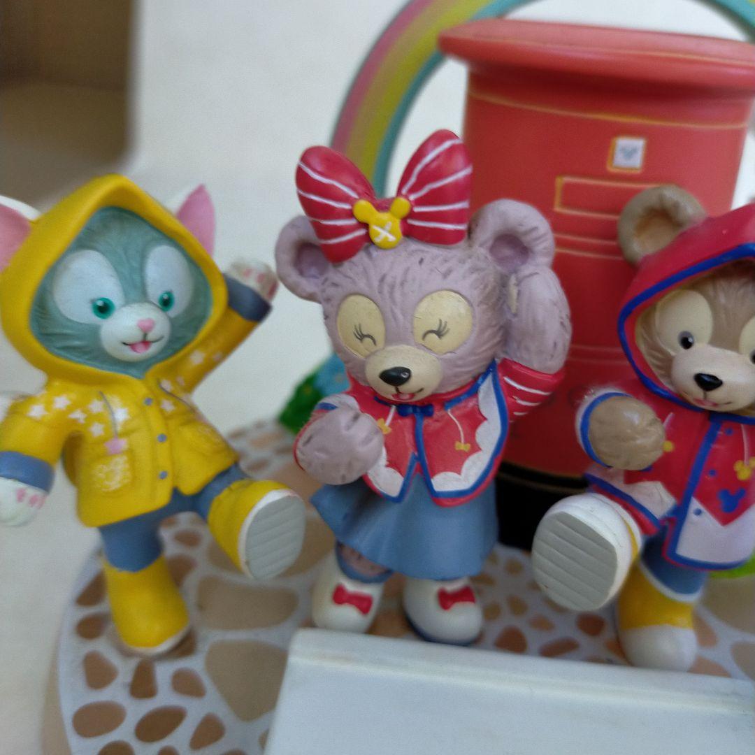 T上海 ディズニー ダッフィー＆フレンズ 万年カレンダー ペンスタンド