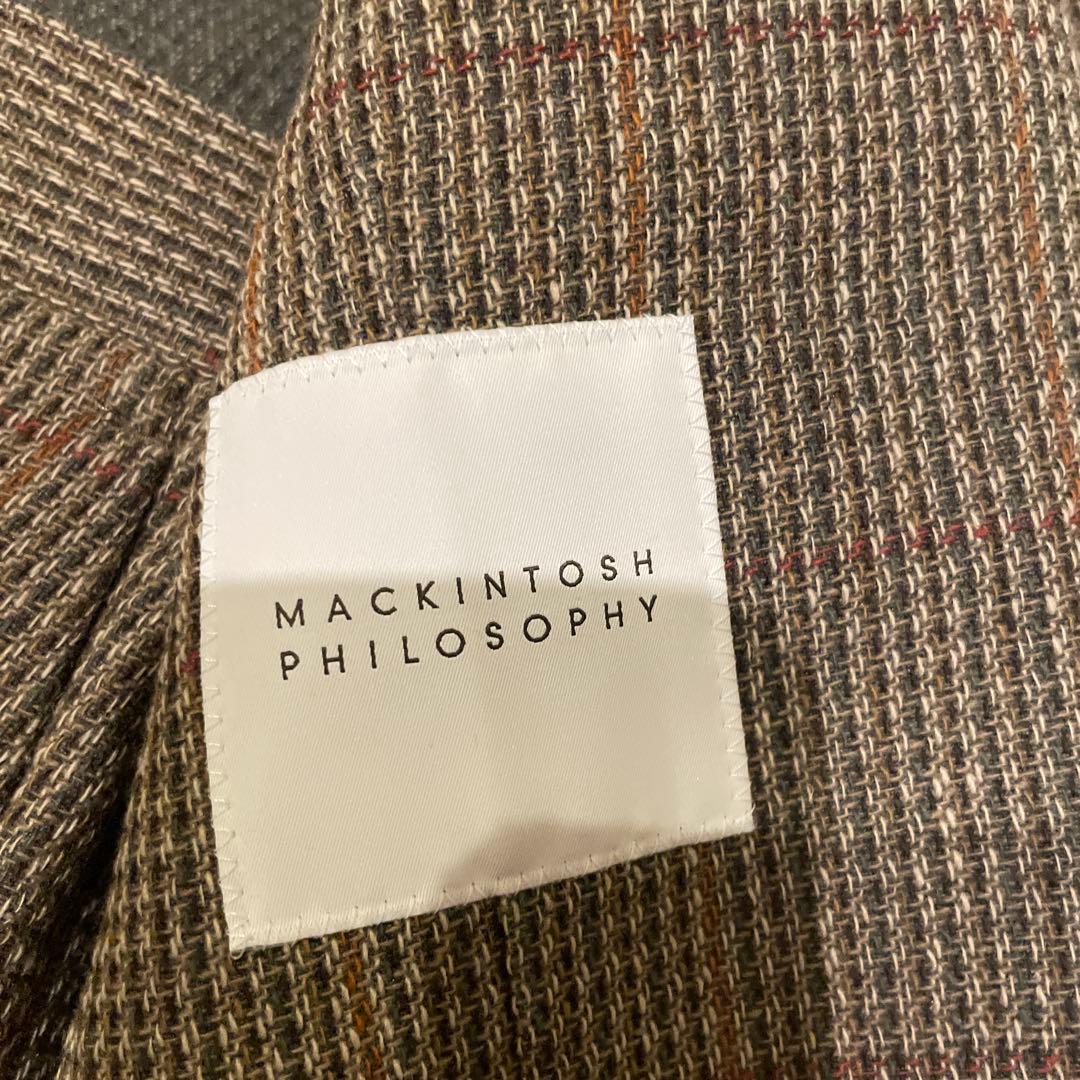 【極美品】MACKINTOSH ツイードチェックセットアップ