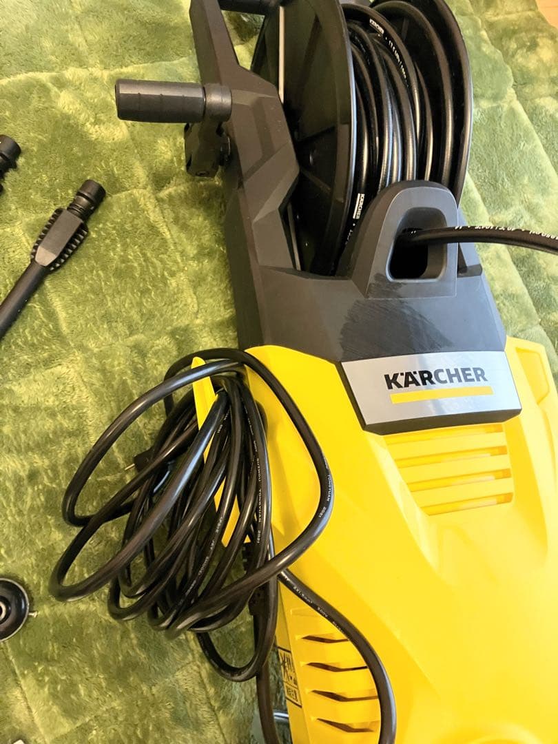 【使用1回】高圧ホースなしKARCHER K 3 Hose Reel 高圧洗浄機
