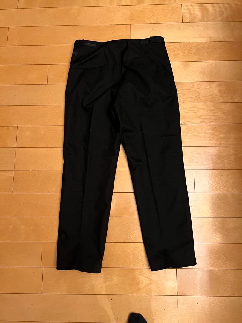 DESCENTE ナイロンテーラード　セットアップ　ブラック