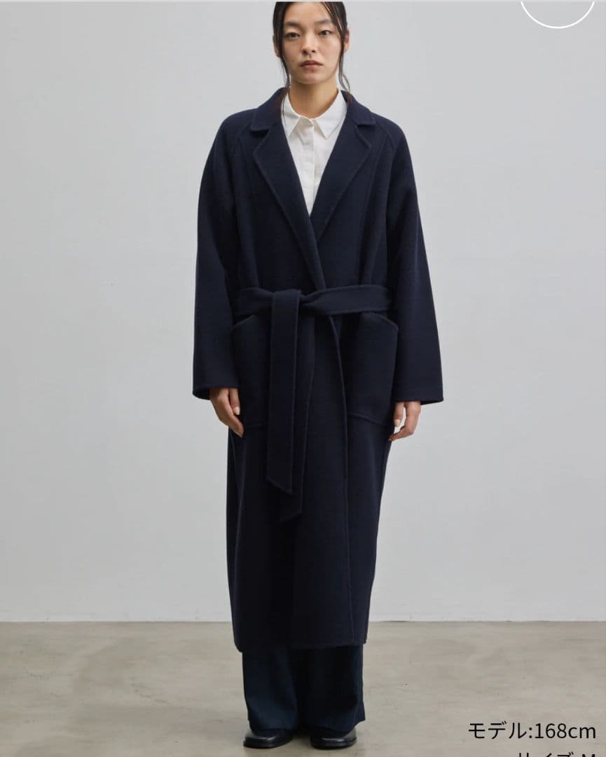 ★Soeju ソージュ ウールリバーローブコート★