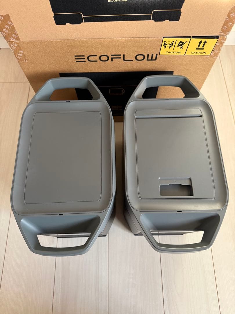 EcoFlow DELTA2 +専用エクストラバッテリー +専用カバー セット