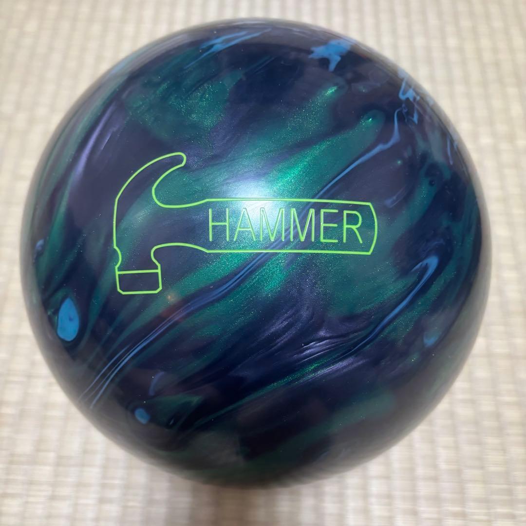 ブラックウィドーナイトブレイカーハイブリッド 15p ボウリングボール ハンマー