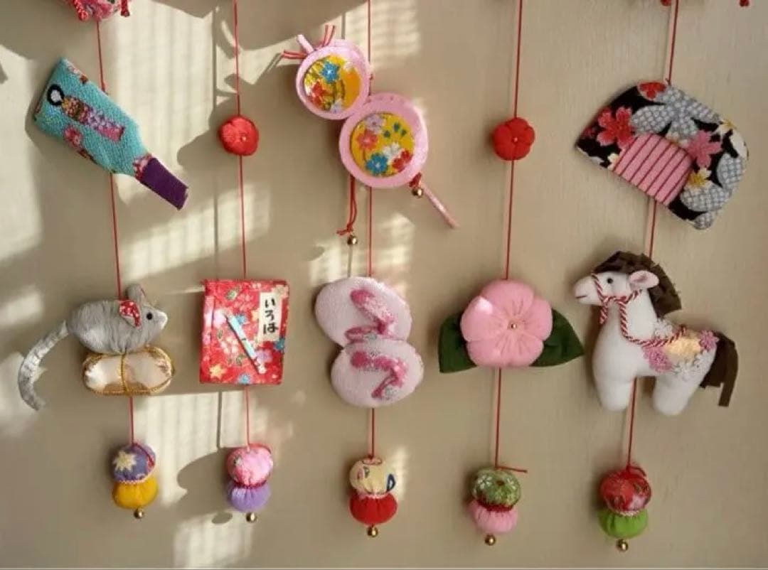 ひな祭り用つるし雛(2026-3人雛)