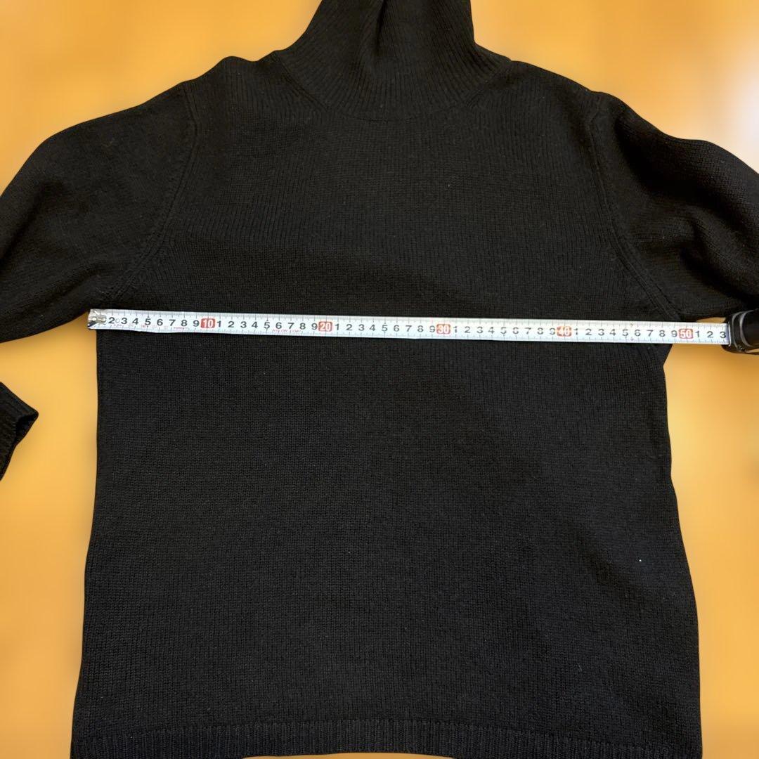 GUCCI ブラック タートルネック セーター M