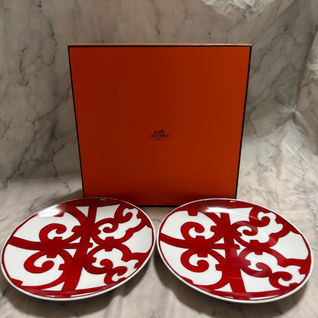 未使用・エルメス ガダルキヴィール パンプレートNo1 ２枚セット