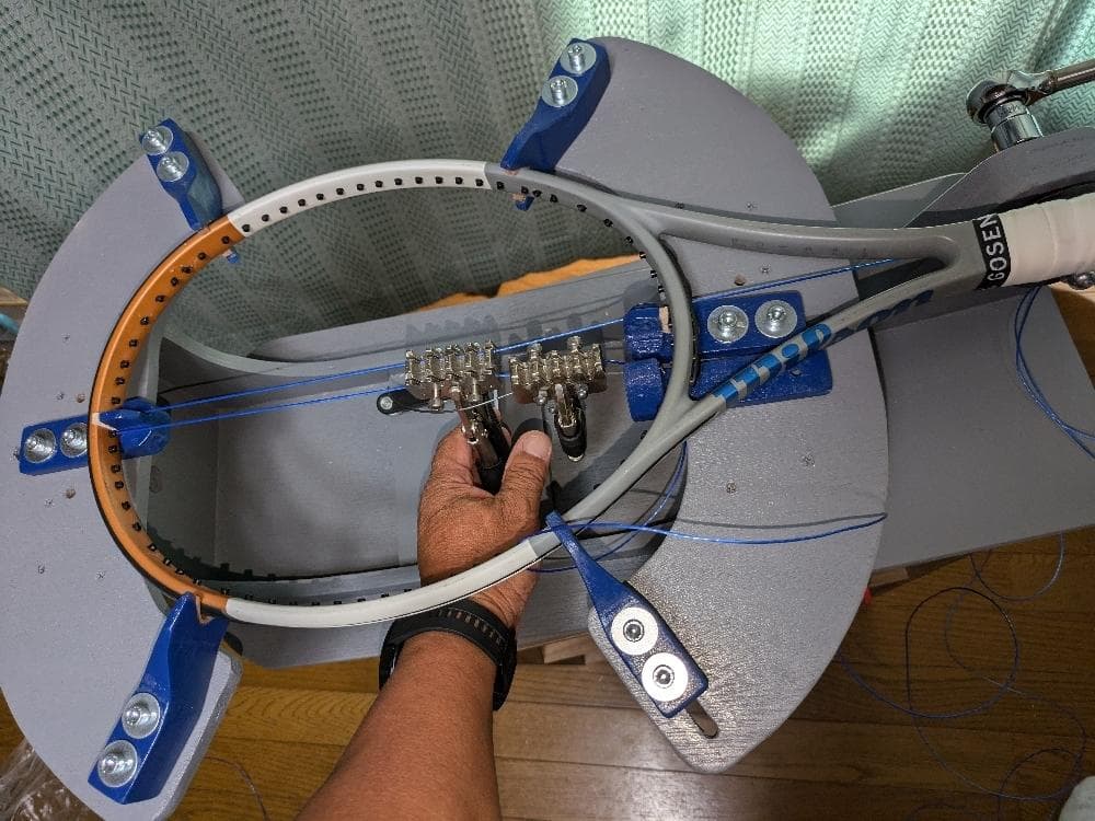 ストリングマシン(ガット張り機)TG-4 (E)