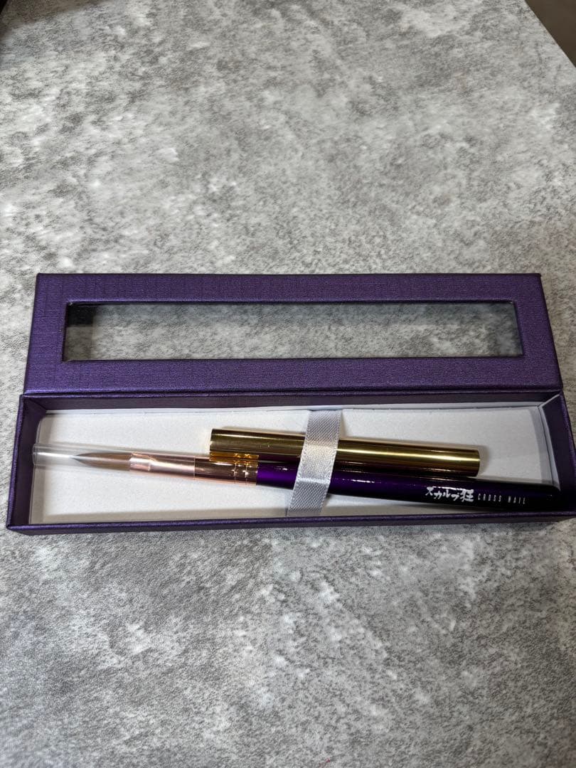 新品未使用スカルプ狂アクリル筆(箱付き)