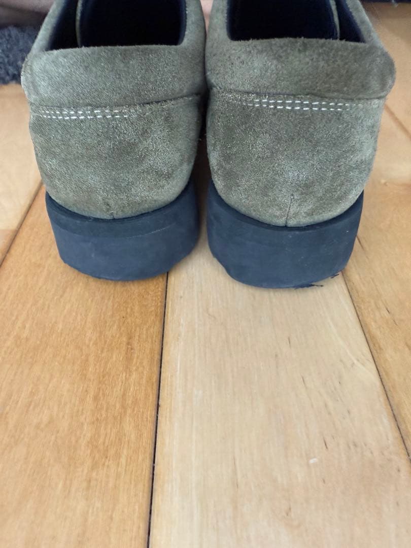 パラブーツ ティエール スエードレザー モカシン シューズ スペイン製