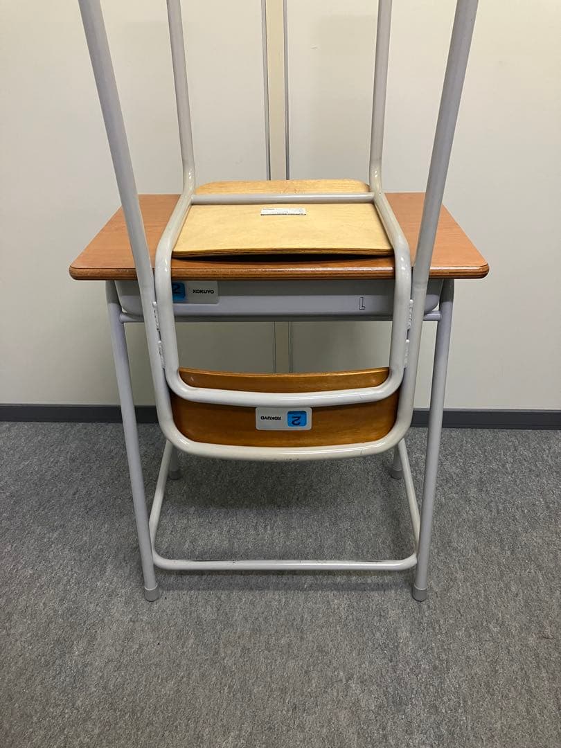 KOKUYO学習机学習椅子セット２号※残り１セット　プロフ要確認を。
