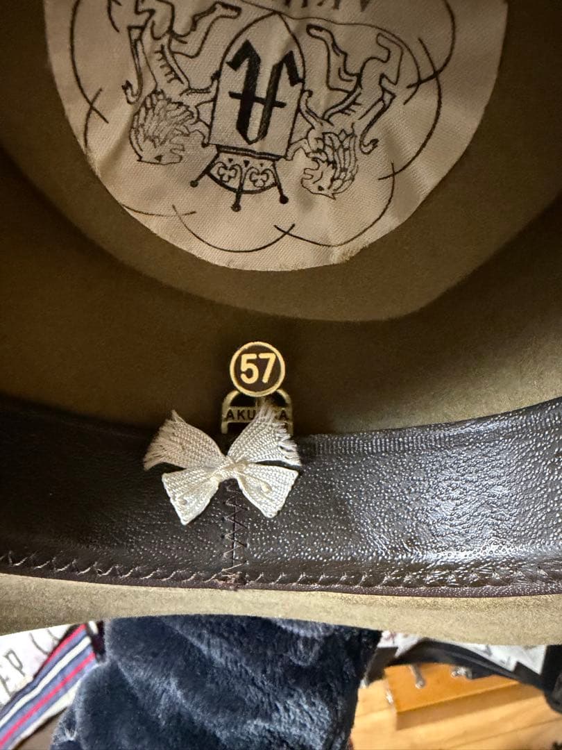 AKUBRA ウェスタンハット　アメカジ　カウボーイ　レトロハット