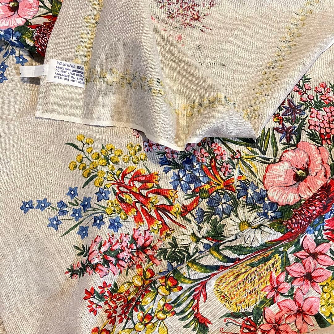 ポーランド製 リネン生地 テーブルクロス