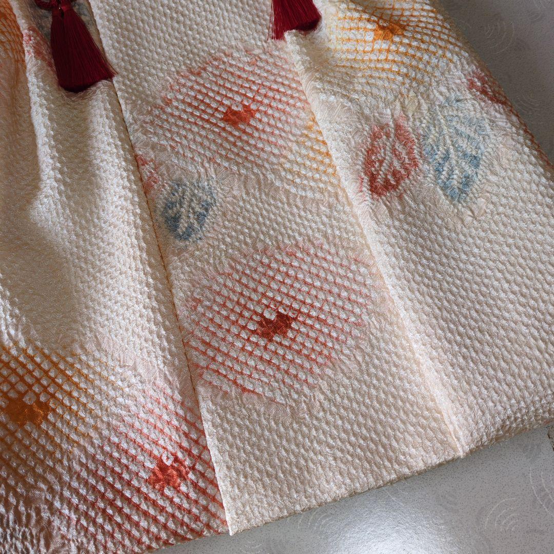 正絹総絞り手縫いの被布（新品中綿無し）