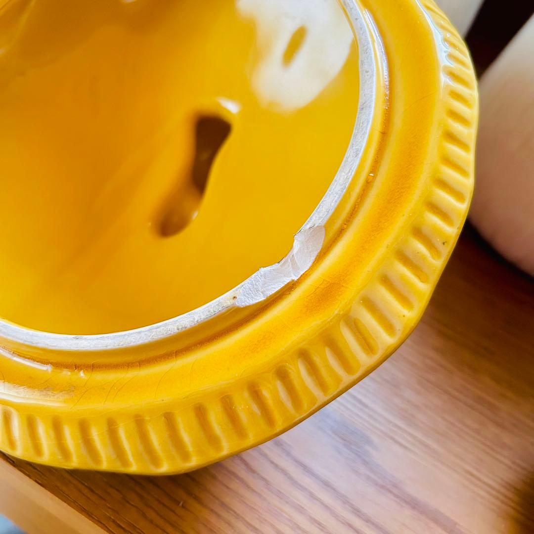 【SEARS】シアーズ きのこキャニスター セット　ヴィンテージ 陶器　70年代