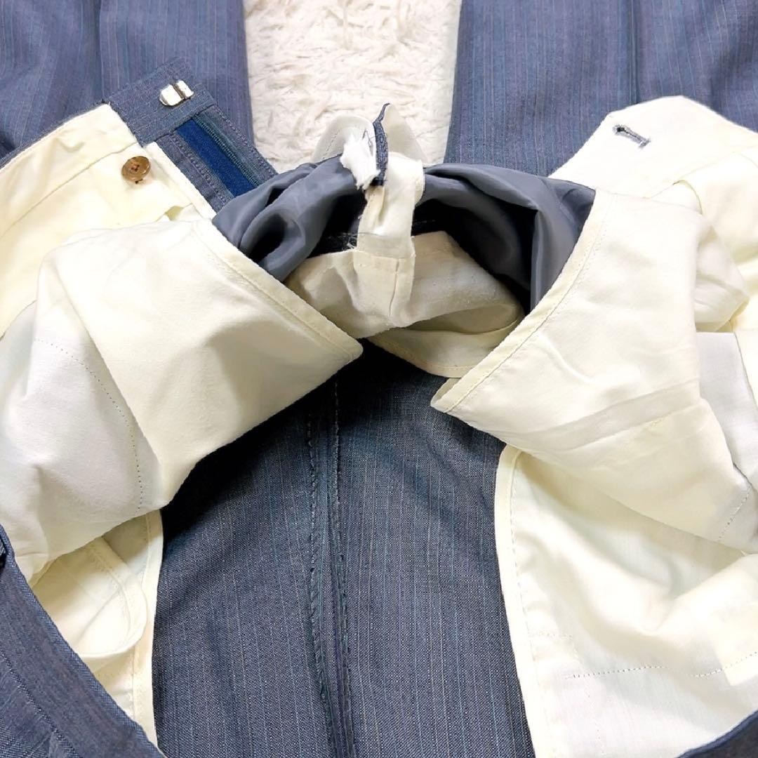 バーバリー セットアップ スーツ ジャケット パンツ BE5 M相当 グレー系