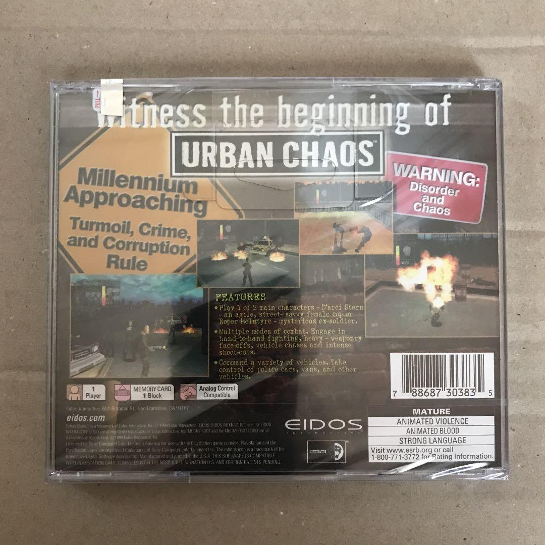 URBAN CHAOS  北米版　PlayStation