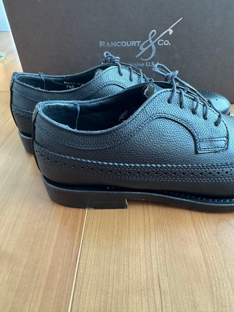 【未使用品】RANCOURT&Co. ランコート　ビジネスシューズ　US7.5