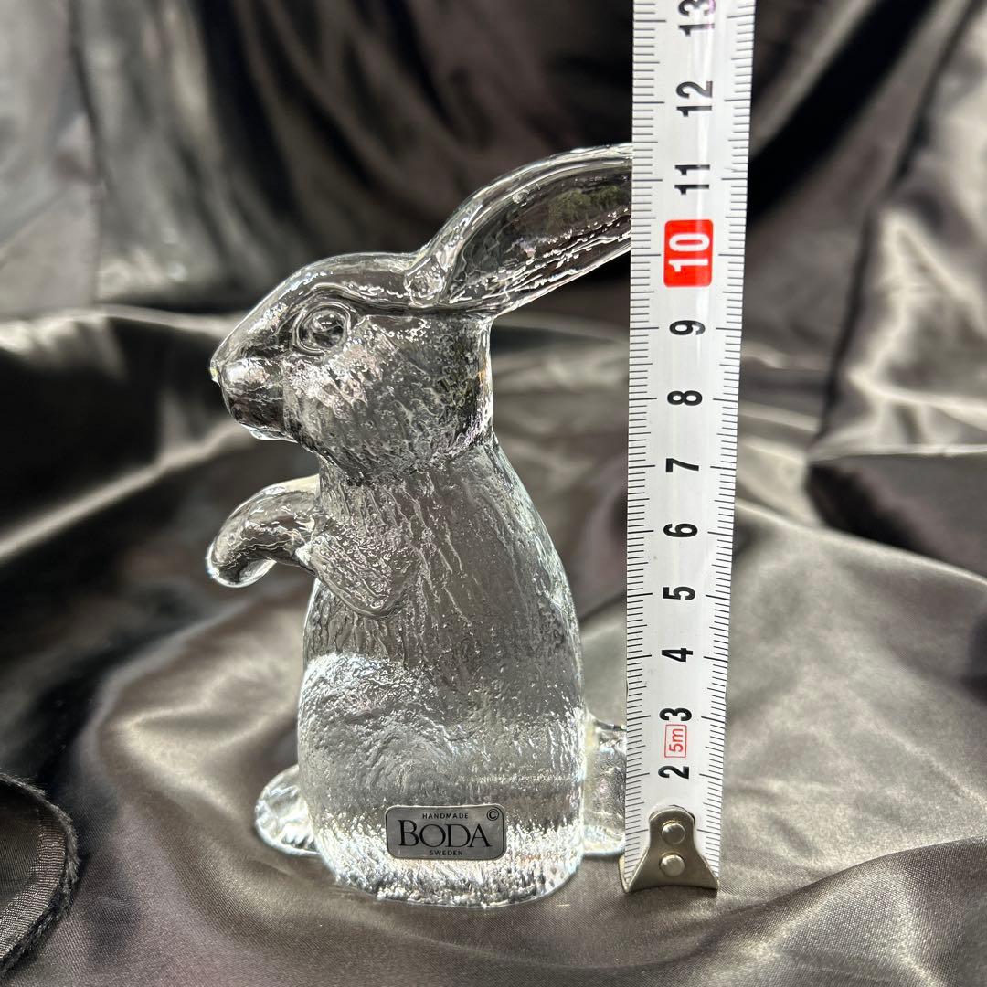 KOSTA BODA コスタボダ うさぎ ガラスオブジェ