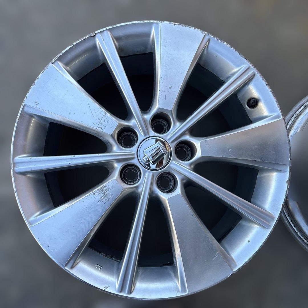 トヨタ 200系クラウンハイブリッド 純正 18インチ 4本 傷多数あり