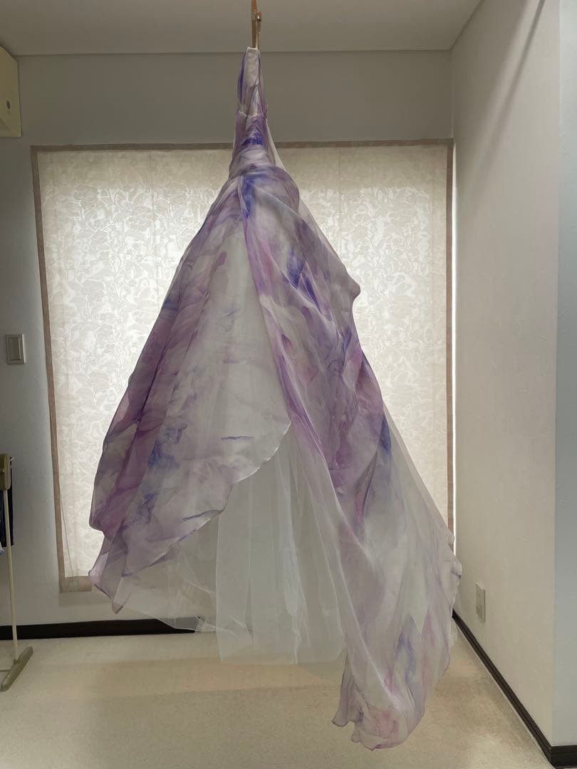 カラードレス　ウェディング　前撮り　披露宴　結婚式　パープル　アトリエアイメ